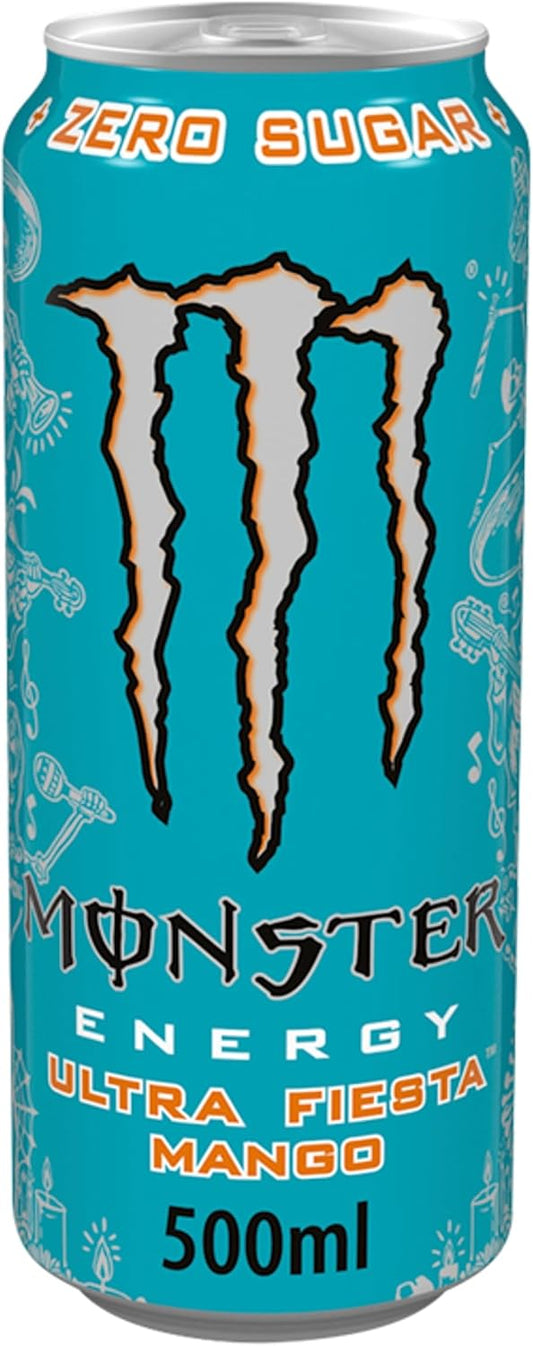 Monster Energy Ultra Fiesta (Mango)12 x 500ml Cans