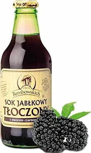 Pressed Apple Juice with Elderberry Fruit 250 ml Rembowscy